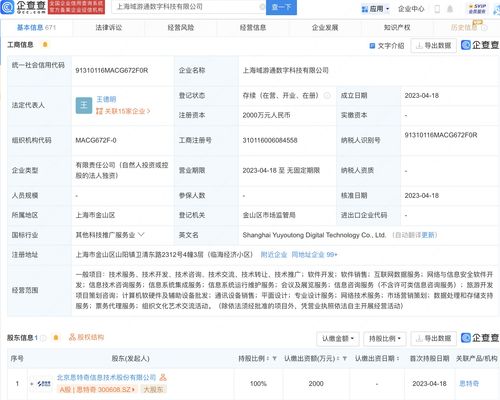 思特奇上海新設(shè)數(shù)字科技子公司，加碼網(wǎng)絡(luò)與信息安全軟件開發(fā)